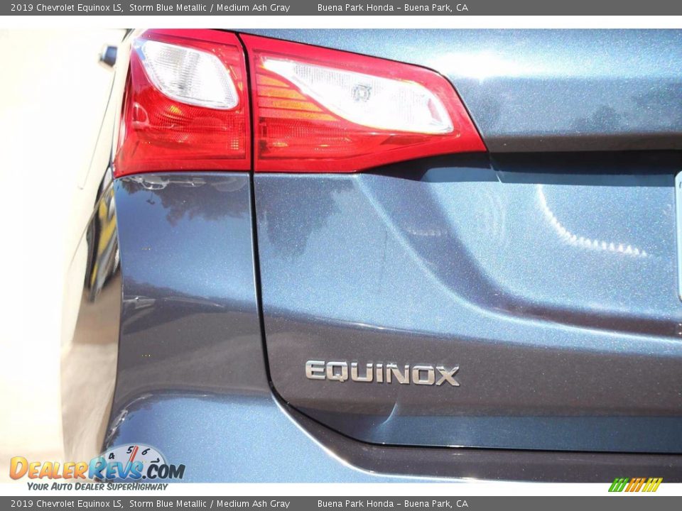 2019 Chevrolet Equinox LS Storm Blue Metallic / Medium Ash Gray Photo #7