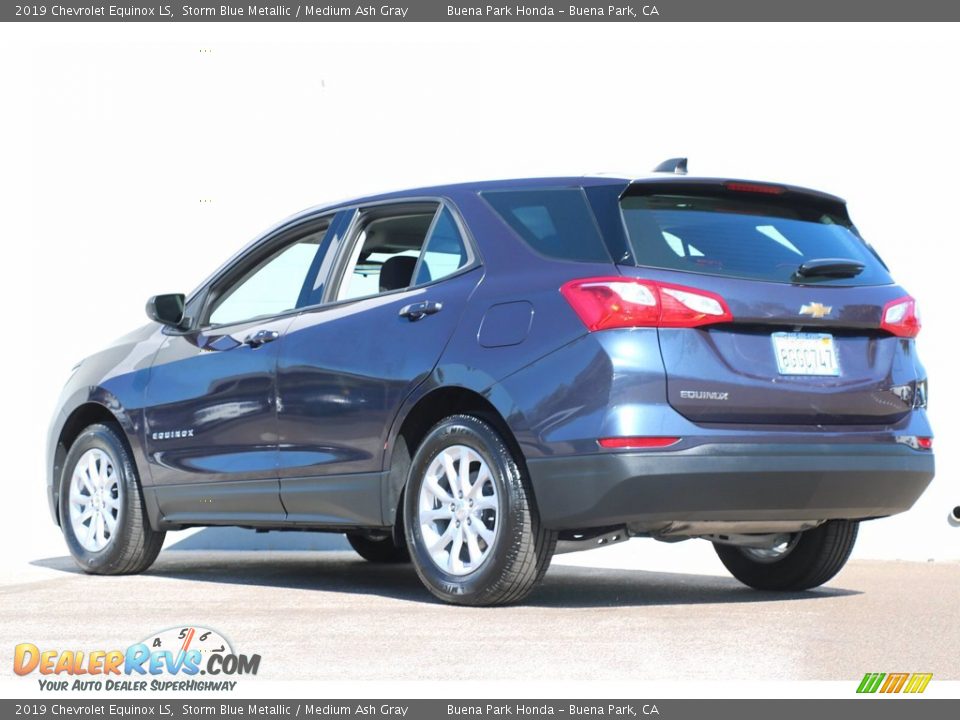 2019 Chevrolet Equinox LS Storm Blue Metallic / Medium Ash Gray Photo #8