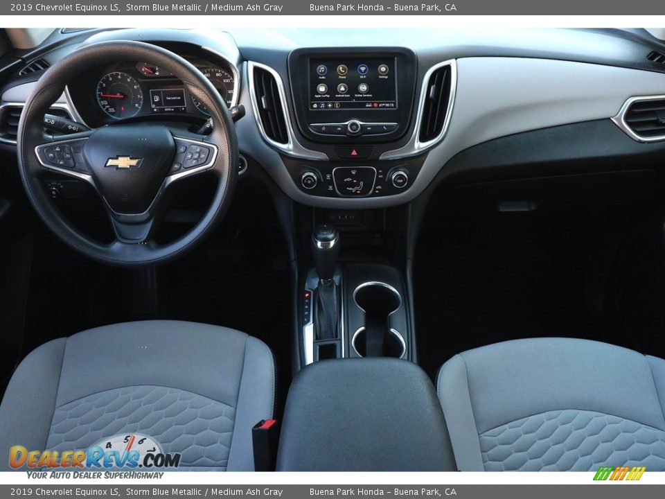 2019 Chevrolet Equinox LS Storm Blue Metallic / Medium Ash Gray Photo #16