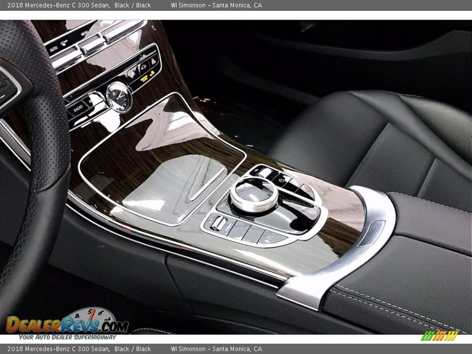 2018 Mercedes-Benz C 300 Sedan Black / Black Photo #17