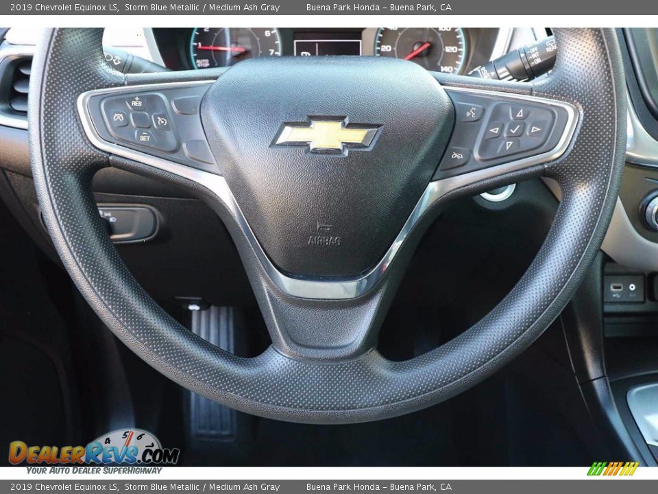 2019 Chevrolet Equinox LS Storm Blue Metallic / Medium Ash Gray Photo #27