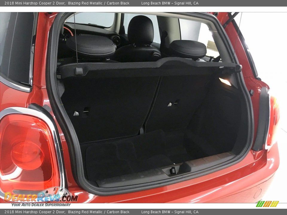 2018 Mini Hardtop Cooper 2 Door Blazing Red Metallic / Carbon Black Photo #30