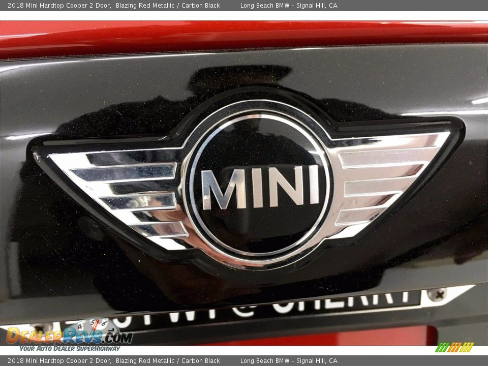 2018 Mini Hardtop Cooper 2 Door Blazing Red Metallic / Carbon Black Photo #32