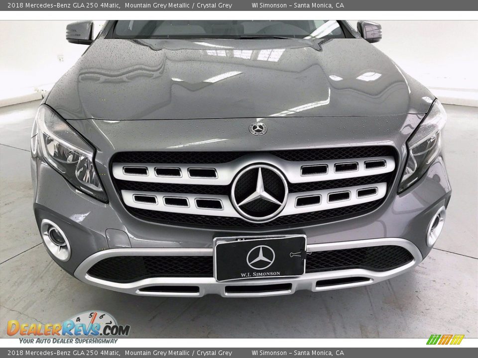 2018 Mercedes-Benz GLA 250 4Matic Mountain Grey Metallic / Crystal Grey Photo #30