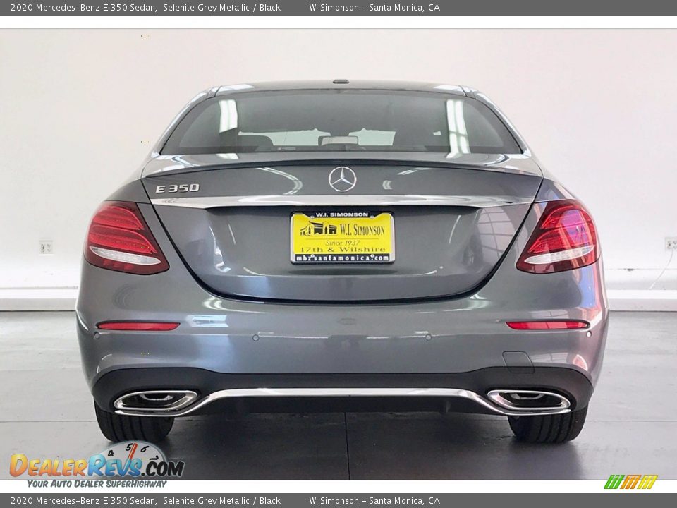 2020 Mercedes-Benz E 350 Sedan Selenite Grey Metallic / Black Photo #3