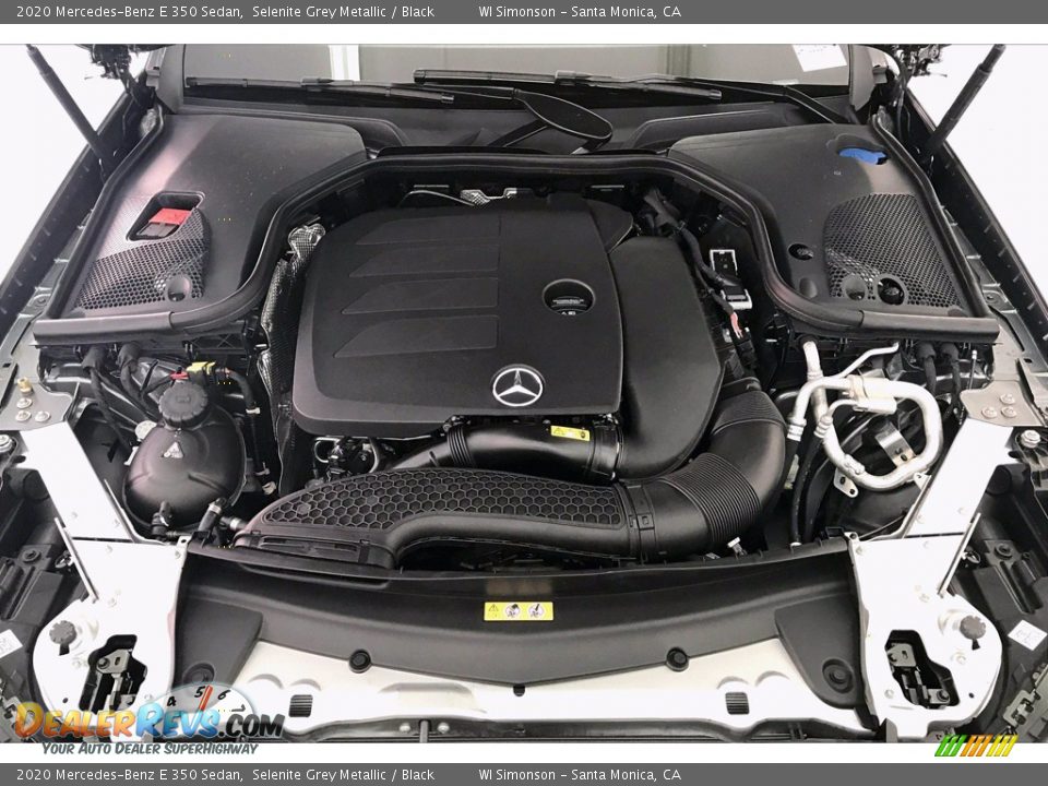 2020 Mercedes-Benz E 350 Sedan Selenite Grey Metallic / Black Photo #8