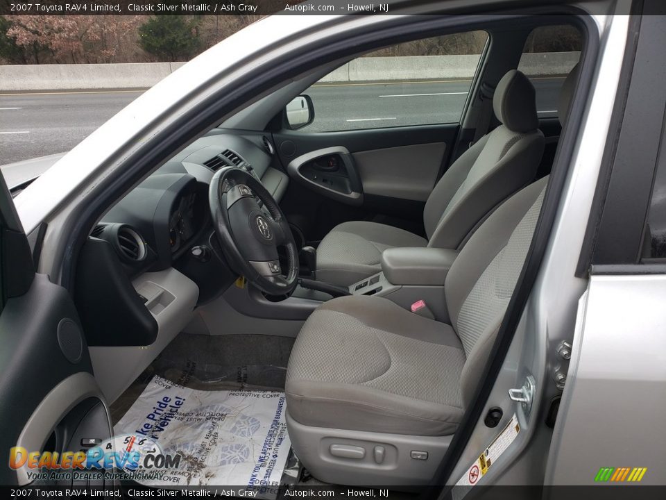 2007 Toyota RAV4 Limited Classic Silver Metallic / Ash Gray Photo #9