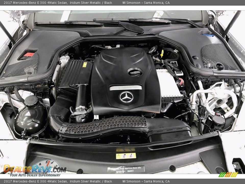 2017 Mercedes-Benz E 300 4Matic Sedan 2.0 Liter Turbocharged DOHC 16-Valve 4 Cylinder Engine Photo #9