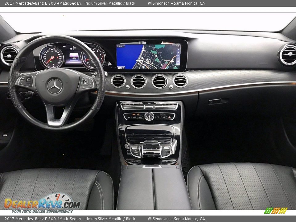 2017 Mercedes-Benz E 300 4Matic Sedan Iridium Silver Metallic / Black Photo #15