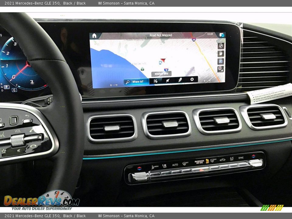 2021 Mercedes-Benz GLE 350 Black / Black Photo #6