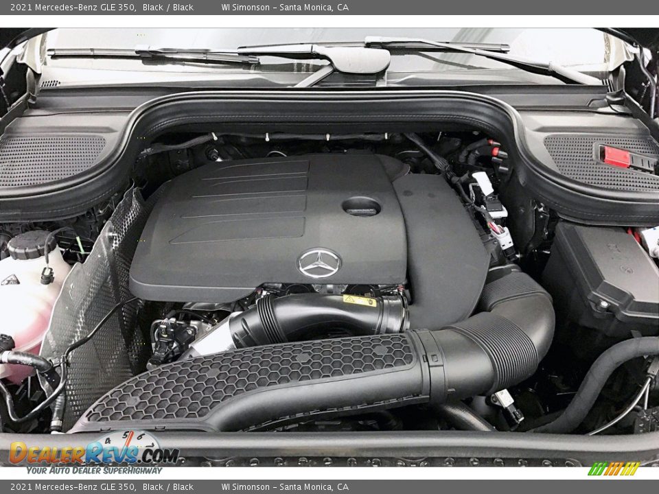 2021 Mercedes-Benz GLE 350 Black / Black Photo #8