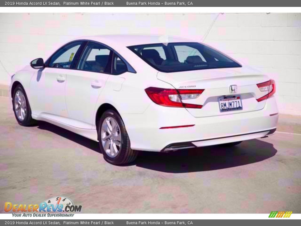 2019 Honda Accord LX Sedan Platinum White Pearl / Black Photo #2