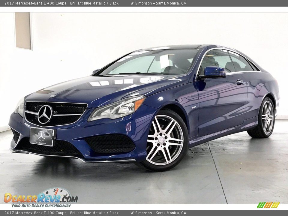 Front 3/4 View of 2017 Mercedes-Benz E 400 Coupe Photo #12