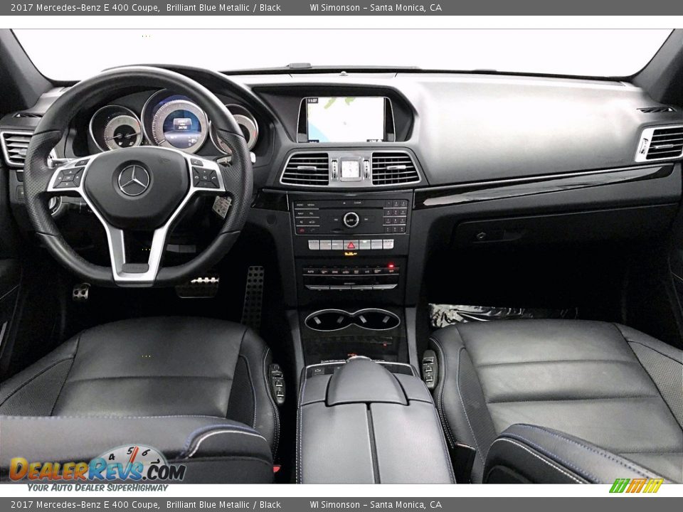 2017 Mercedes-Benz E 400 Coupe Brilliant Blue Metallic / Black Photo #15
