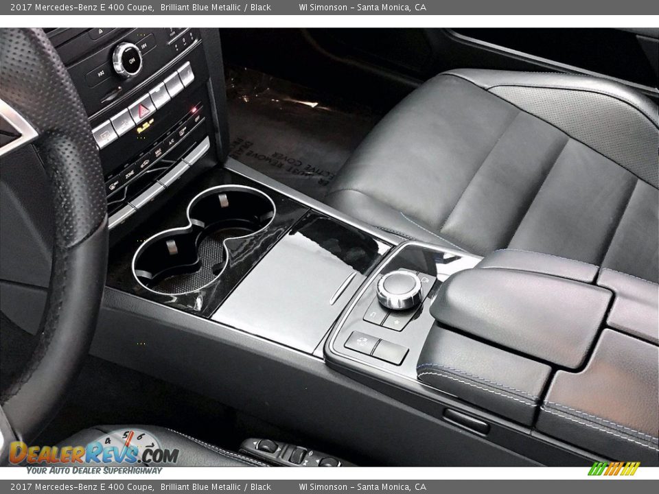 2017 Mercedes-Benz E 400 Coupe Brilliant Blue Metallic / Black Photo #17