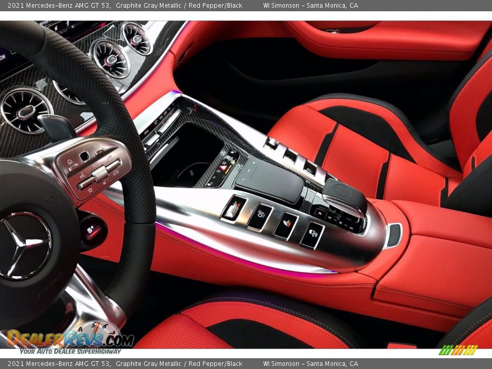 Controls of 2021 Mercedes-Benz AMG GT 53 Photo #7