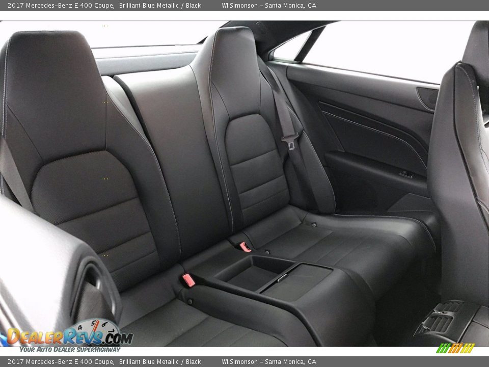 2017 Mercedes-Benz E 400 Coupe Brilliant Blue Metallic / Black Photo #19
