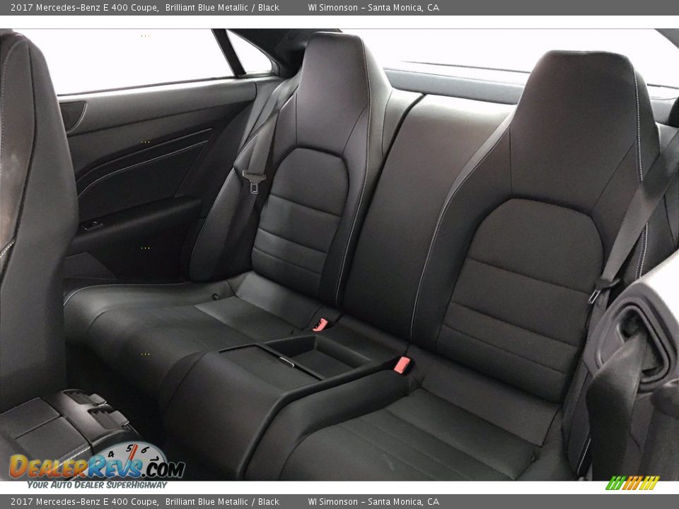 2017 Mercedes-Benz E 400 Coupe Brilliant Blue Metallic / Black Photo #20