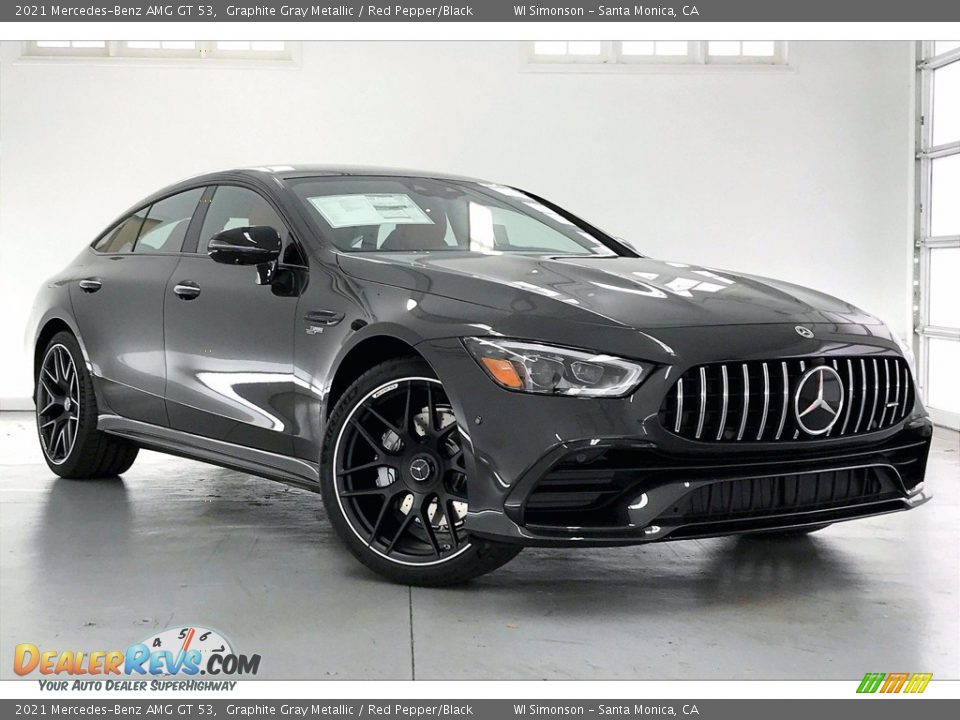 Front 3/4 View of 2021 Mercedes-Benz AMG GT 53 Photo #12