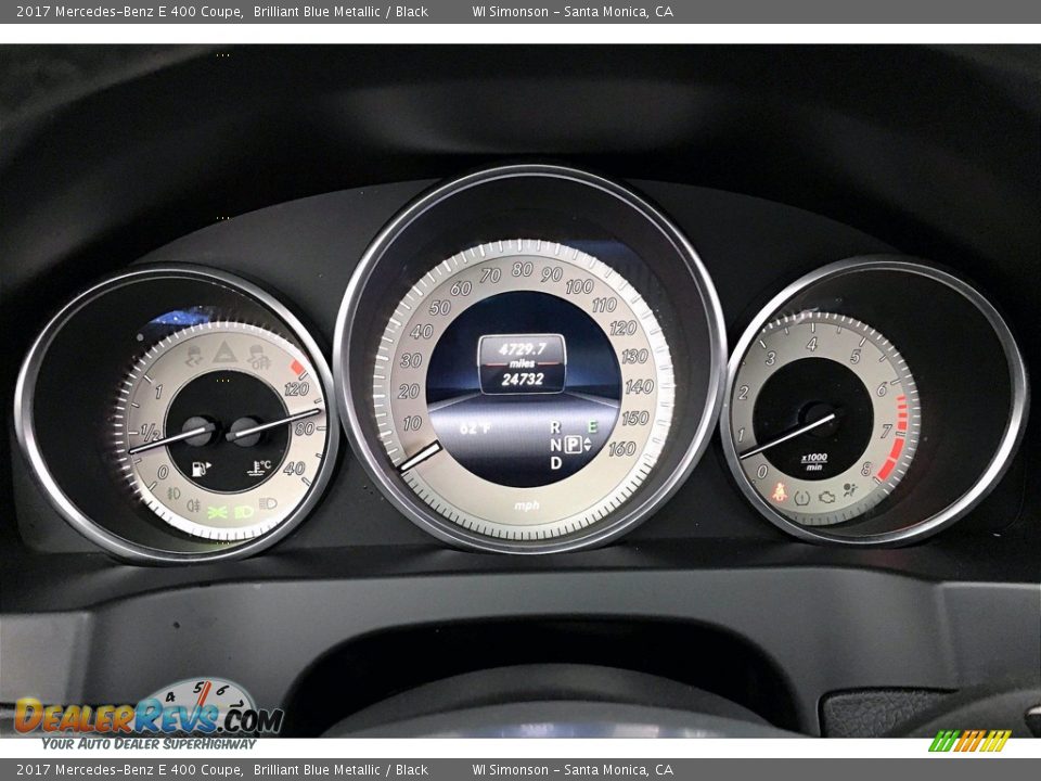 2017 Mercedes-Benz E 400 Coupe Brilliant Blue Metallic / Black Photo #23
