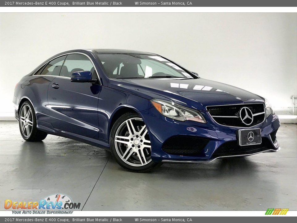 Front 3/4 View of 2017 Mercedes-Benz E 400 Coupe Photo #34