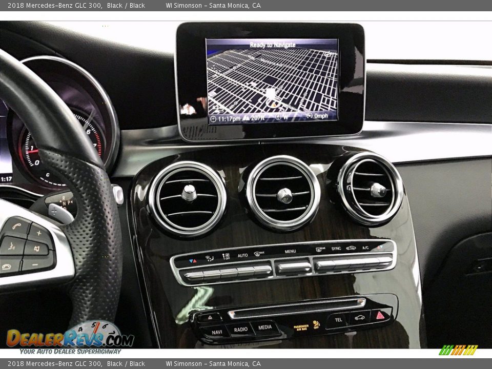 2018 Mercedes-Benz GLC 300 Black / Black Photo #5