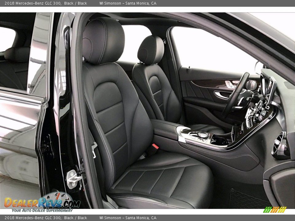 2018 Mercedes-Benz GLC 300 Black / Black Photo #6