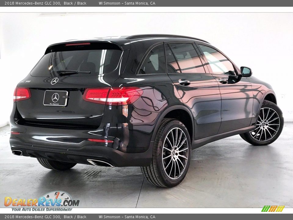 2018 Mercedes-Benz GLC 300 Black / Black Photo #13