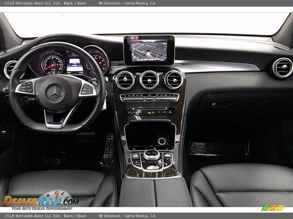 2018 Mercedes-Benz GLC 300 Black / Black Photo #15