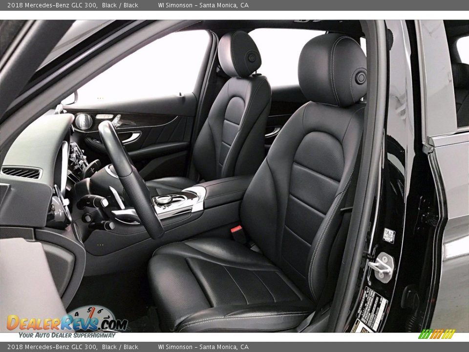 2018 Mercedes-Benz GLC 300 Black / Black Photo #18
