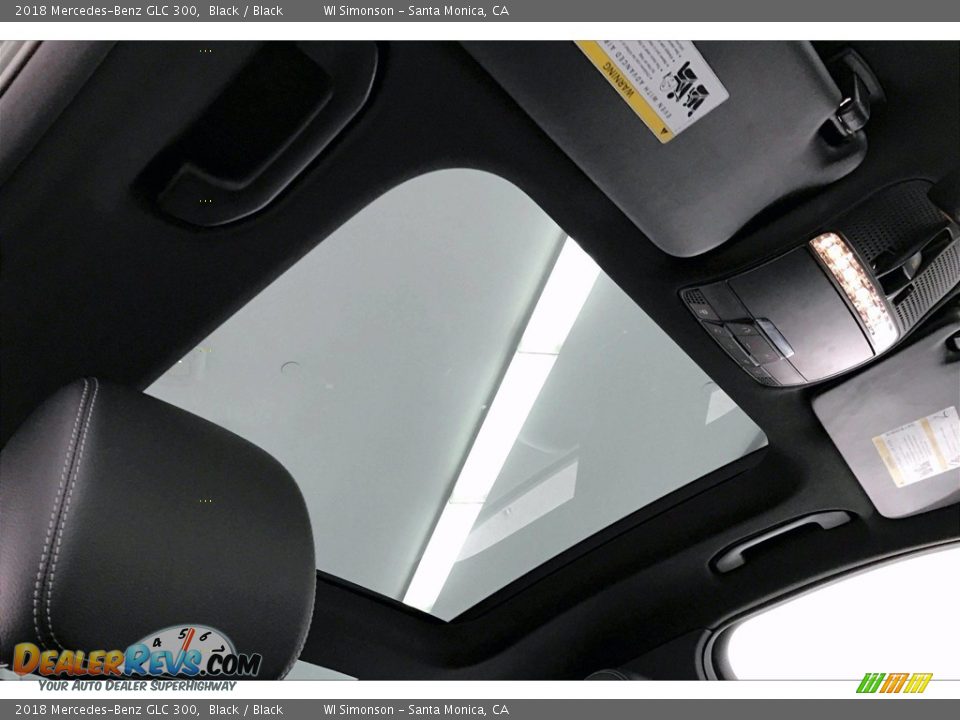 2018 Mercedes-Benz GLC 300 Black / Black Photo #25
