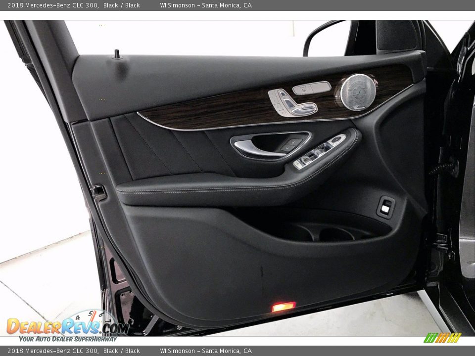 2018 Mercedes-Benz GLC 300 Black / Black Photo #26