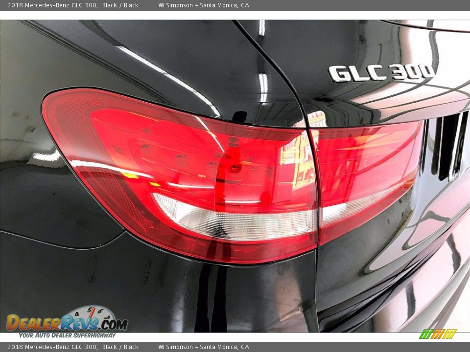 2018 Mercedes-Benz GLC 300 Black / Black Photo #29