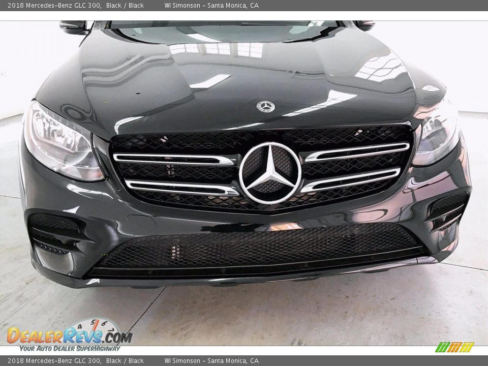 2018 Mercedes-Benz GLC 300 Black / Black Photo #30