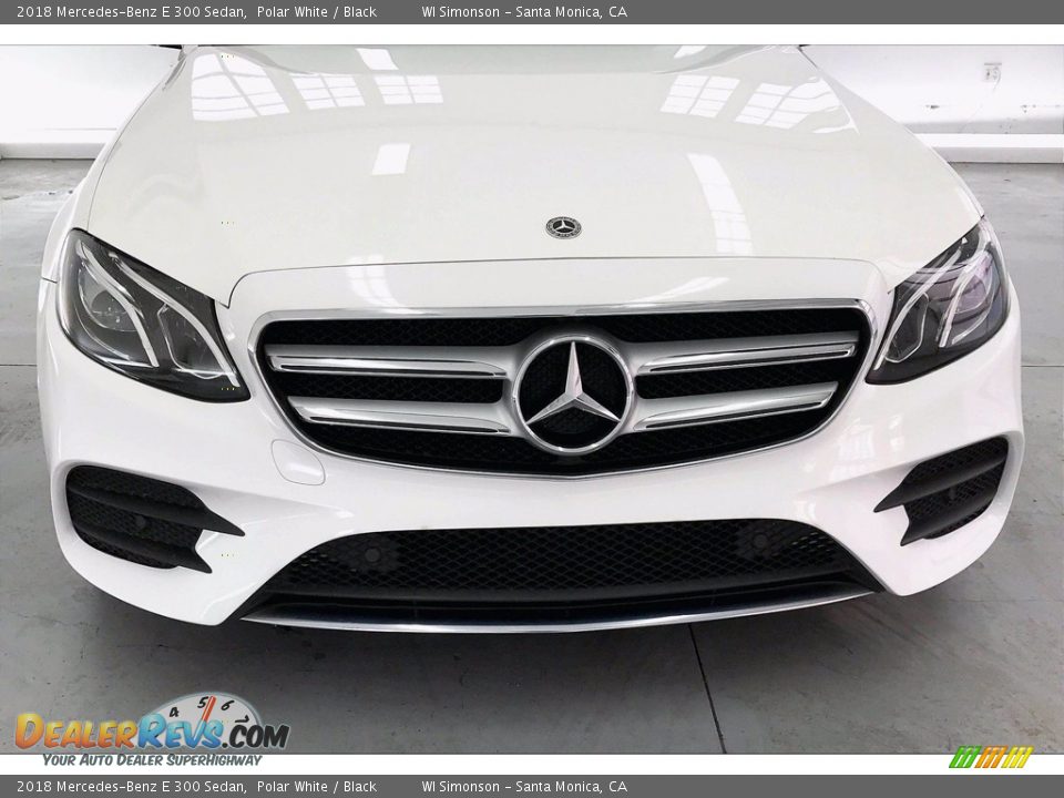 2018 Mercedes-Benz E 300 Sedan Polar White / Black Photo #30