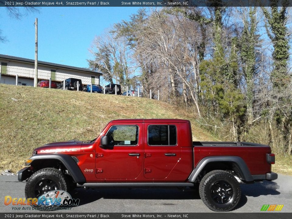 2021 Jeep Gladiator Mojave 4x4 Snazzberry Pearl / Black Photo #1