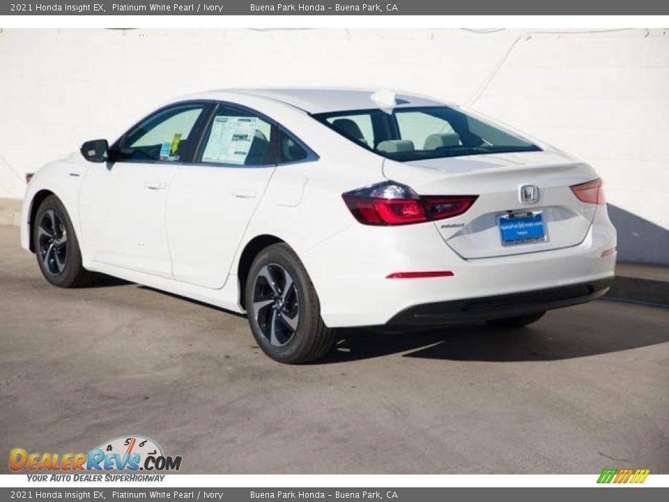 2021 Honda Insight EX Platinum White Pearl / Ivory Photo #2