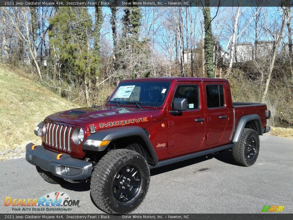 2021 Jeep Gladiator Mojave 4x4 Snazzberry Pearl / Black Photo #2