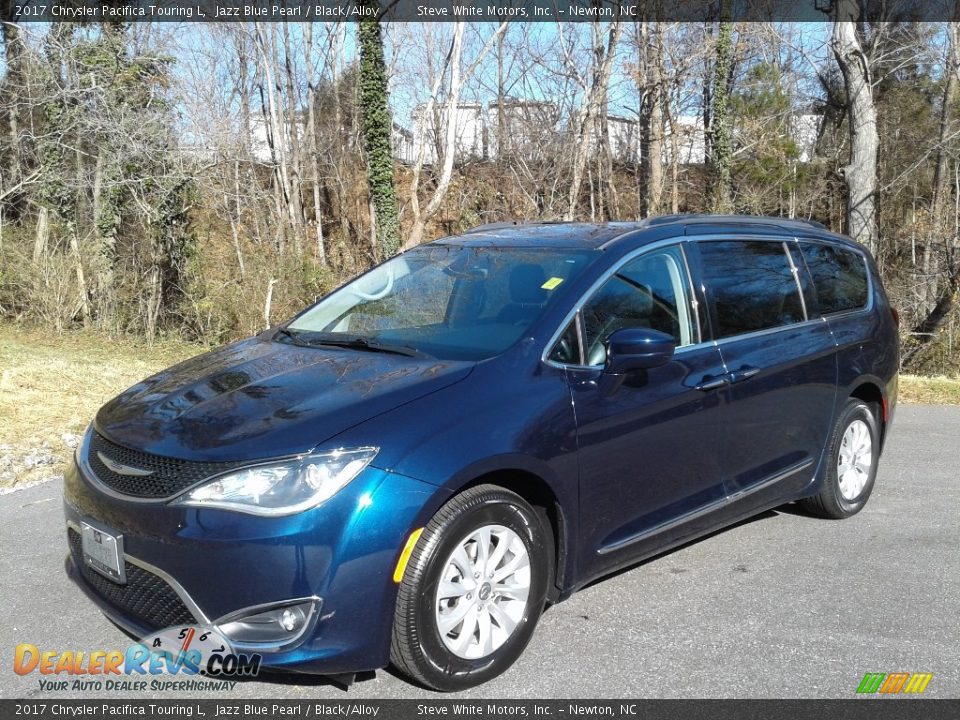 2017 Chrysler Pacifica Touring L Jazz Blue Pearl / Black/Alloy Photo #2