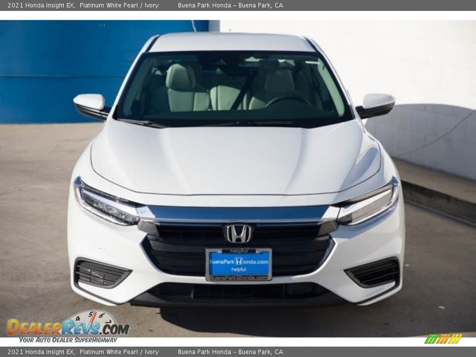 2021 Honda Insight EX Platinum White Pearl / Ivory Photo #3