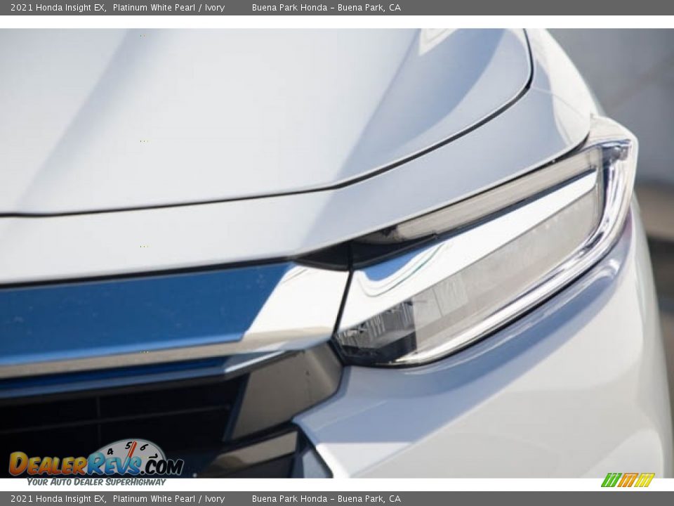 2021 Honda Insight EX Platinum White Pearl / Ivory Photo #5