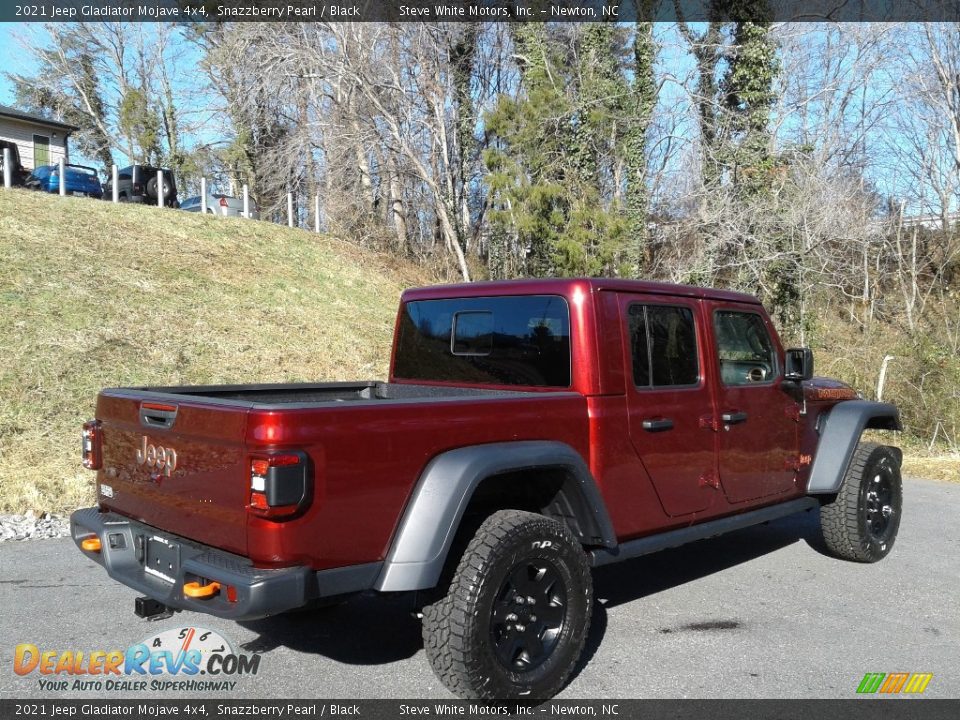 2021 Jeep Gladiator Mojave 4x4 Snazzberry Pearl / Black Photo #6