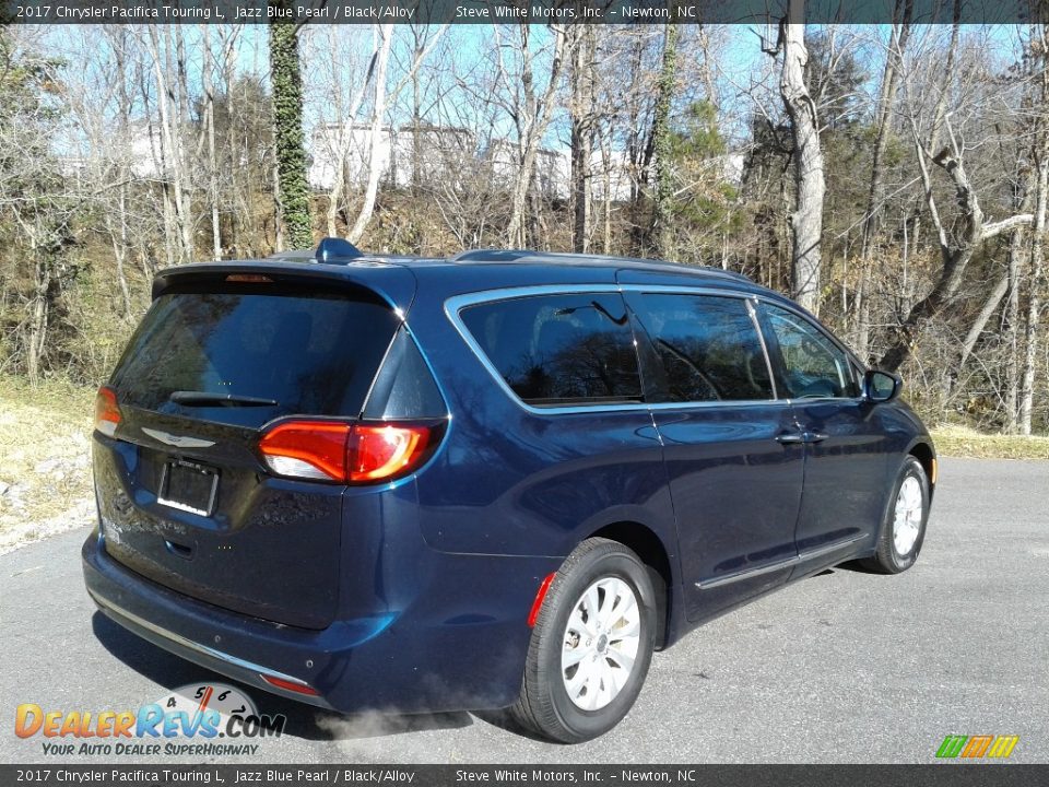 2017 Chrysler Pacifica Touring L Jazz Blue Pearl / Black/Alloy Photo #6