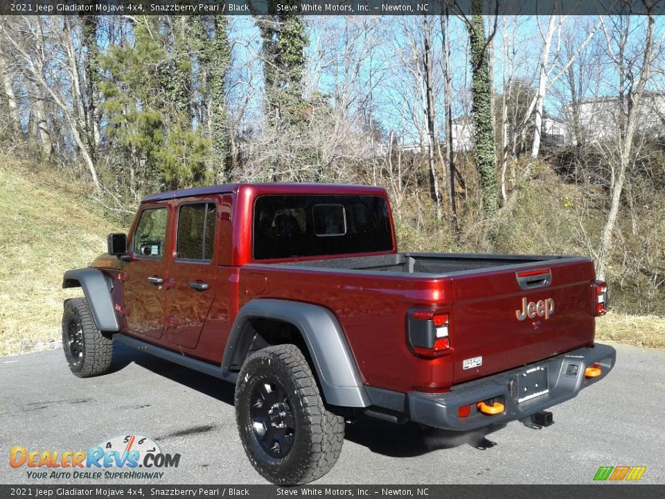 2021 Jeep Gladiator Mojave 4x4 Snazzberry Pearl / Black Photo #9