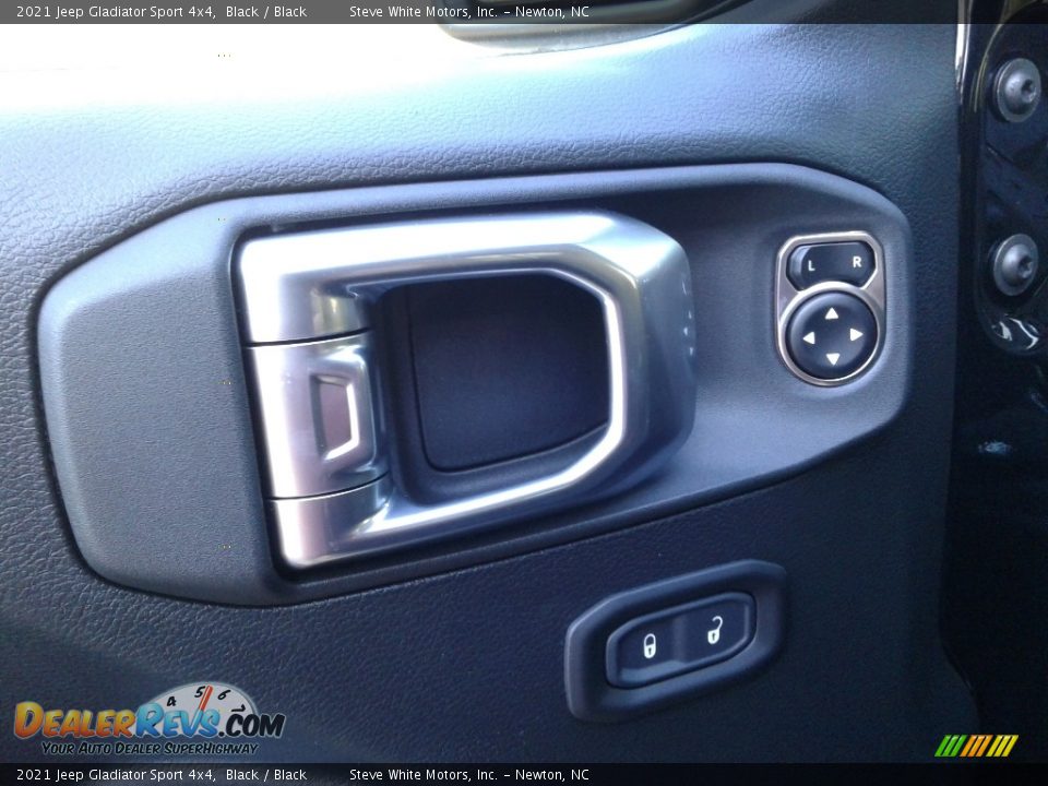 2021 Jeep Gladiator Sport 4x4 Black / Black Photo #12