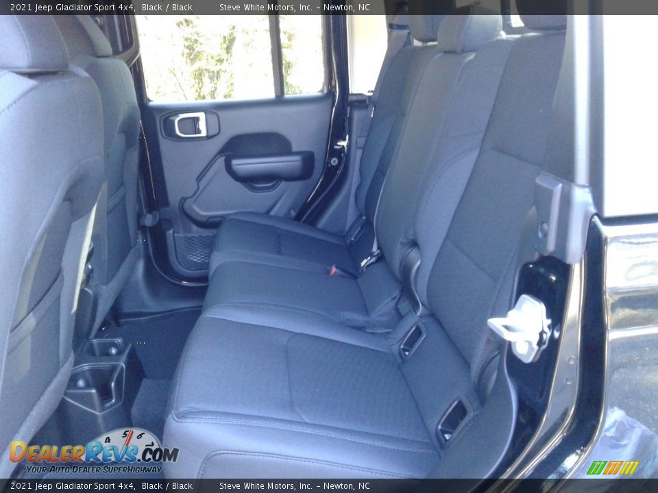 2021 Jeep Gladiator Sport 4x4 Black / Black Photo #14