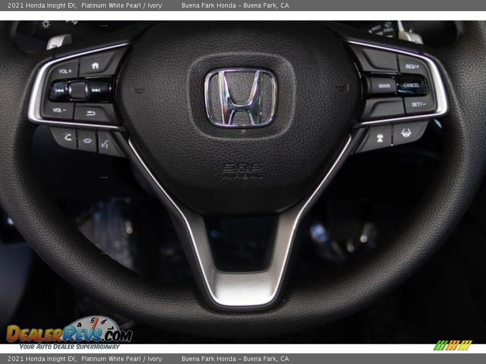 2021 Honda Insight EX Platinum White Pearl / Ivory Photo #21