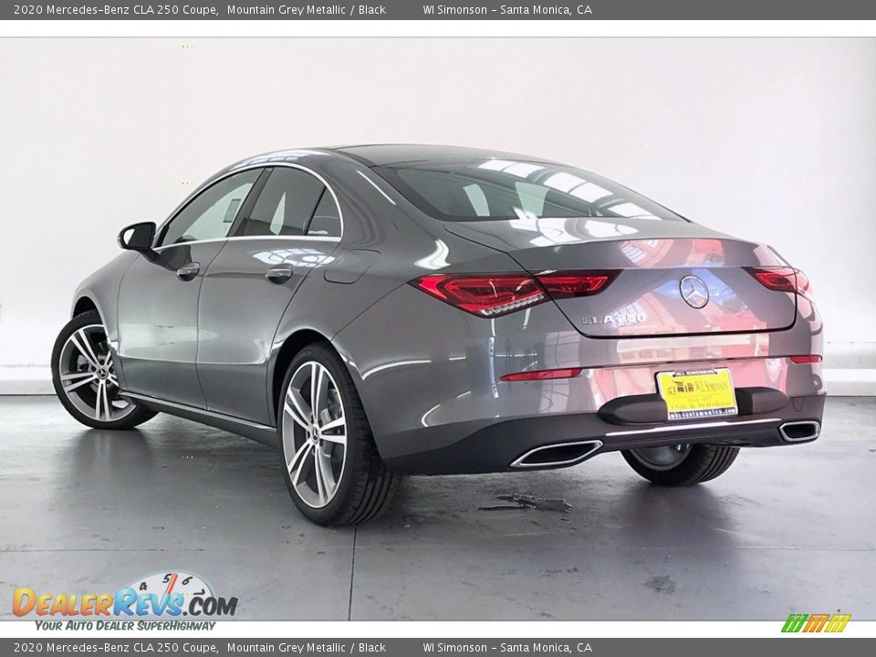 2020 Mercedes-Benz CLA 250 Coupe Mountain Grey Metallic / Black Photo #2