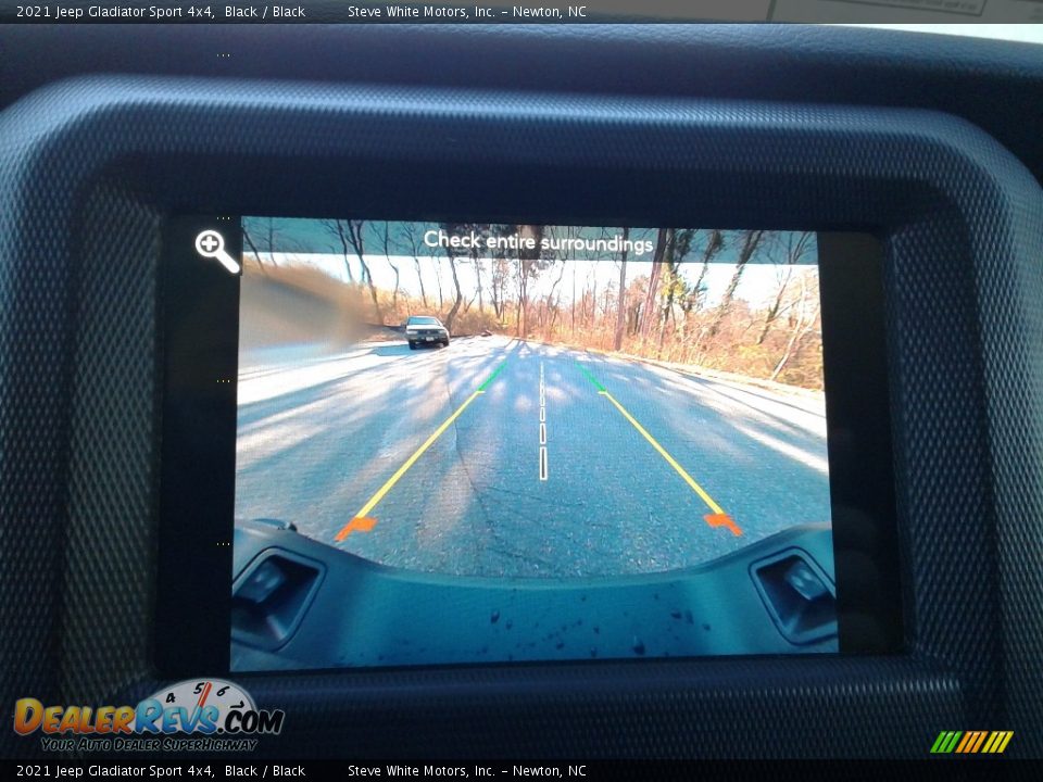 2021 Jeep Gladiator Sport 4x4 Black / Black Photo #24