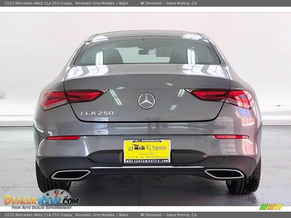 2020 Mercedes-Benz CLA 250 Coupe Mountain Grey Metallic / Black Photo #3